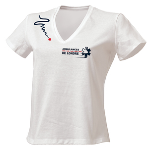 T-SHIRT AMBULANCIERE AVEC LOGO GRAPHIQUE LG2